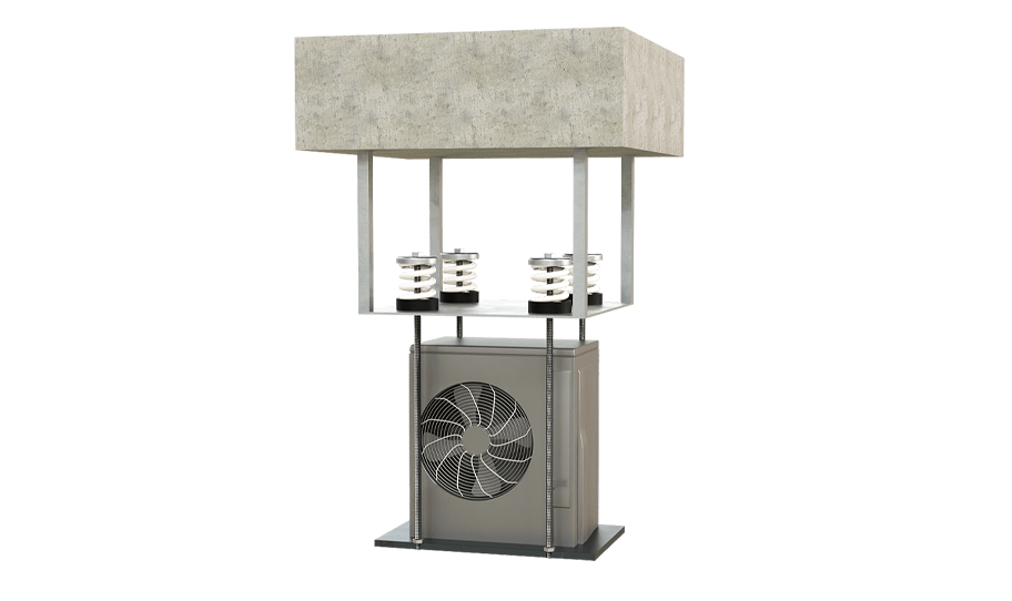 VT SV installation configuration option 2 on suspended machinery